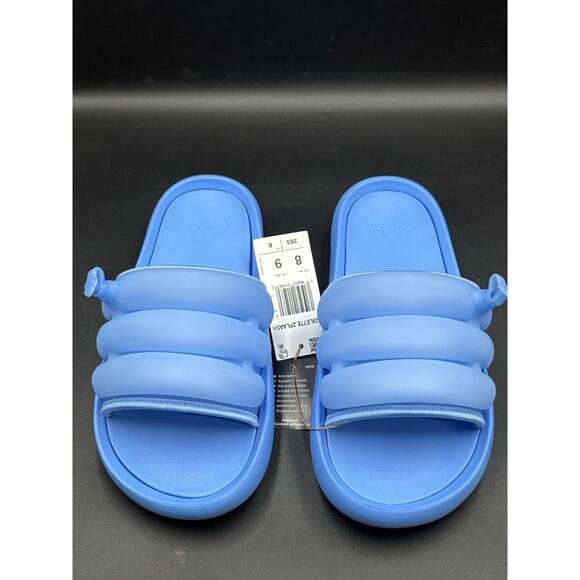 Rare Find 2022 Men’s Adilette Zplaash Slides Sz 8, Wnms Sz 9 IF8663 Blue - Picture 1 of 10